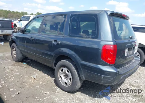 2003 Honda Pilot Lx z USA, uszkodzony, nr VIN 2HKYF18193H607378